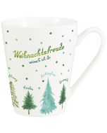 Grafiktasse 'Weihnachtsfreude wünsch' ich dir'