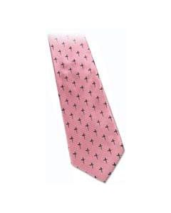 Krawatte "Kreuz" - pink