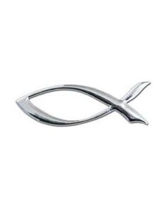 Relief-Aufkleber "Fischsymbol"