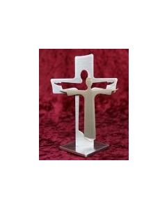 Standkreuz "Auferstehungskreuz" - klein; mit Jesus davor