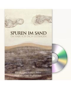 Spuren im Sand - Faltkarte mit CD