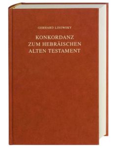 Konkordanz zum hebräischen Alten Testamant