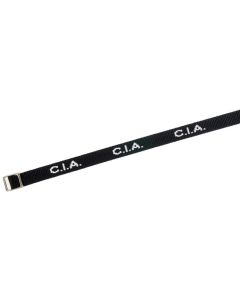 Armband "C.I.A" - schwarz