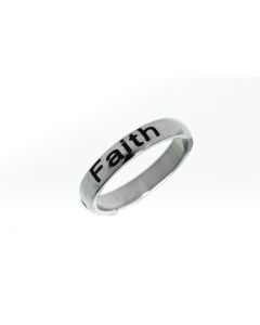 Fingerring "Love/Faith/Hope" - Unigröße