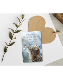 Spielkartenkalender 'Gott spricht: Siehe, ich mache alles ne