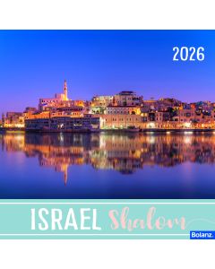 Israel Shalom 2026 - Tischkalender