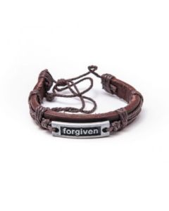 Leder-Armband "Forgiven"