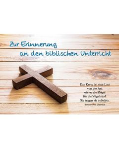 Faltkarte: Das Kreuz - Bibl. Unterricht