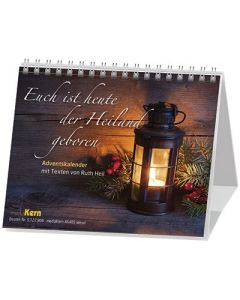 Euch ist heute der Heiland geboren - Adventsaufstellkalender