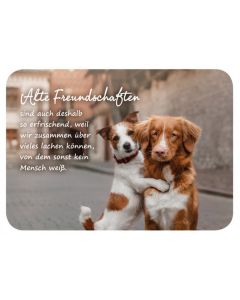 Postkarte - Alte Freundschaften ...