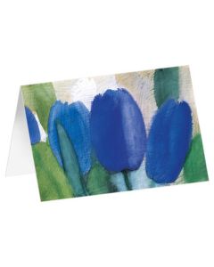 Kunstkarten "Blaue Tulpen" 5 Stk.