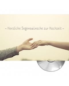CD-Card: Herzliche Segenswünsche (Hände)