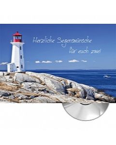 CD-Card: Herzliche Segenswünsche (Leuchtturm)