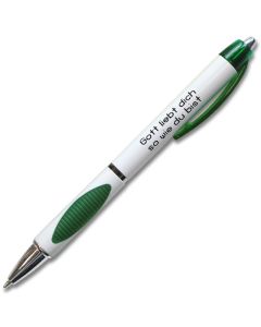 Kugelschreiber "Gott liebt Dich so" - grün