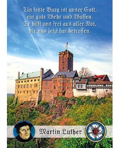 Postkarten: Ein feste Burg - 12 Stück