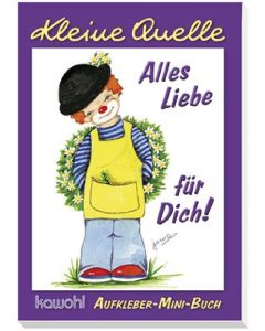 Aufkleber-Mini-Buch "Alles Liebe für Dich!"