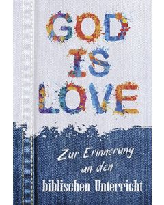 Faltkarte: God is Love - Biblischer Unterricht