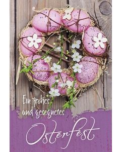Faltkarte: Ein frohes und gesegnetes Osterfest
