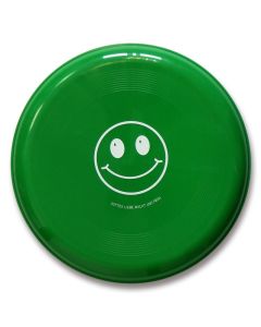 Frisbee Smiley "Gottes Liebe macht uns froh" - grün