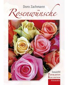 Postkartenbuch: Rosenwünsche
