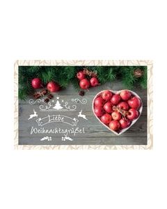 Tee-Postkarte - Liebe Weihnachtsgrüße!
