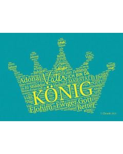 Postkarten: König / Vater, 12 Stück