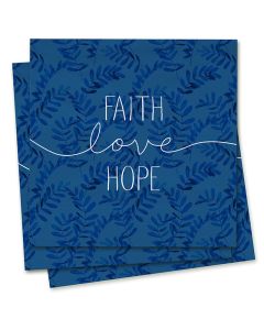 Servietten - Faith-Love-Hope