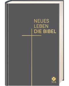 Neues Leben. Die Bibel, Taschenausgabe, Leder, Grau