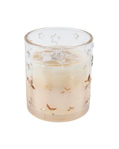 Kerzenglas "Eiskristalle"