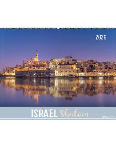 Israel Shalom 2026 - Wandkalender