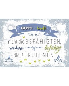 Postkarten "Gott beruft" 4er-Serie