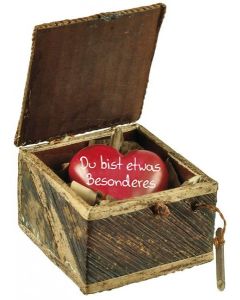 Geschenk-Box mit Herz - Du bist etwas Besonderes
