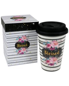Becher to go "Blessed"