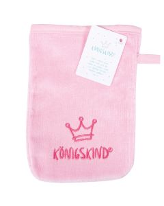 Waschhandschuh "Königskind" - rosa