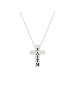 Halskette Kreuz "Faith"