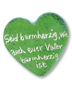 Handschmeichler "Herz" grün