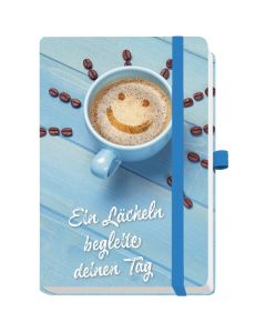 Notizbuch maxi - Ein Lächeln begleite deinen Tag