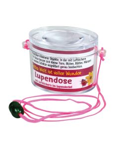 Lupendose oval - neon pink