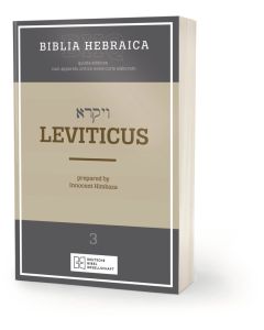 Biblia Hebraica Quinta - Leviticus