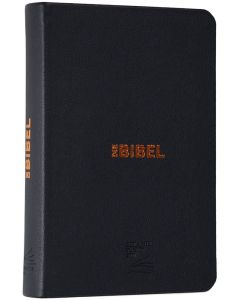 Schlachter 2000 - Taschenausgabe, Leder schwarz, Farbschnitt