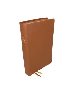 Hausbibel - Großdruckausgabe, Leder, hellbraun, Goldschnitt