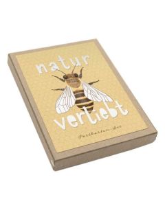 Kartenbox - natur-verliebt "Biene"