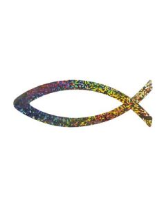 Aufkleber Magnetfolien-Fisch "Regenbogen"