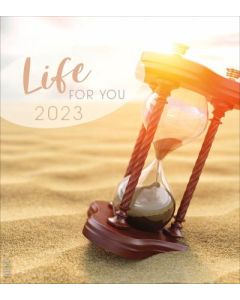 Leben für Dich 2023 - Englisch Postkartenkalender