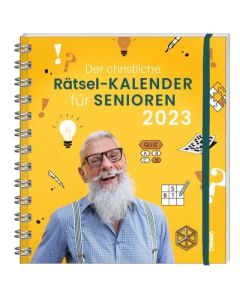 Der christliche Rätsel-Kalender für Senioren 2023