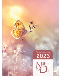 Näher zu Dir 2023 - Buchkalender Motiv Schmetterling