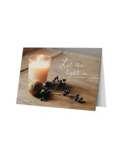 Faltkarte - Let the light in
