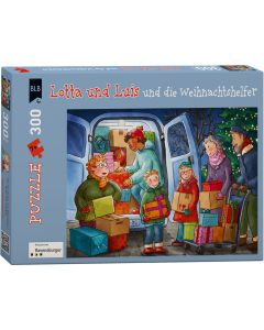 Puzzle 'Lotta und Luis und die Weihnachtshelfer' 300 Teile