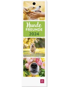 Hundefreunde 2024 - Lesezeichenkalender