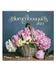 Blumenbouquets 2024 - Wandkalender